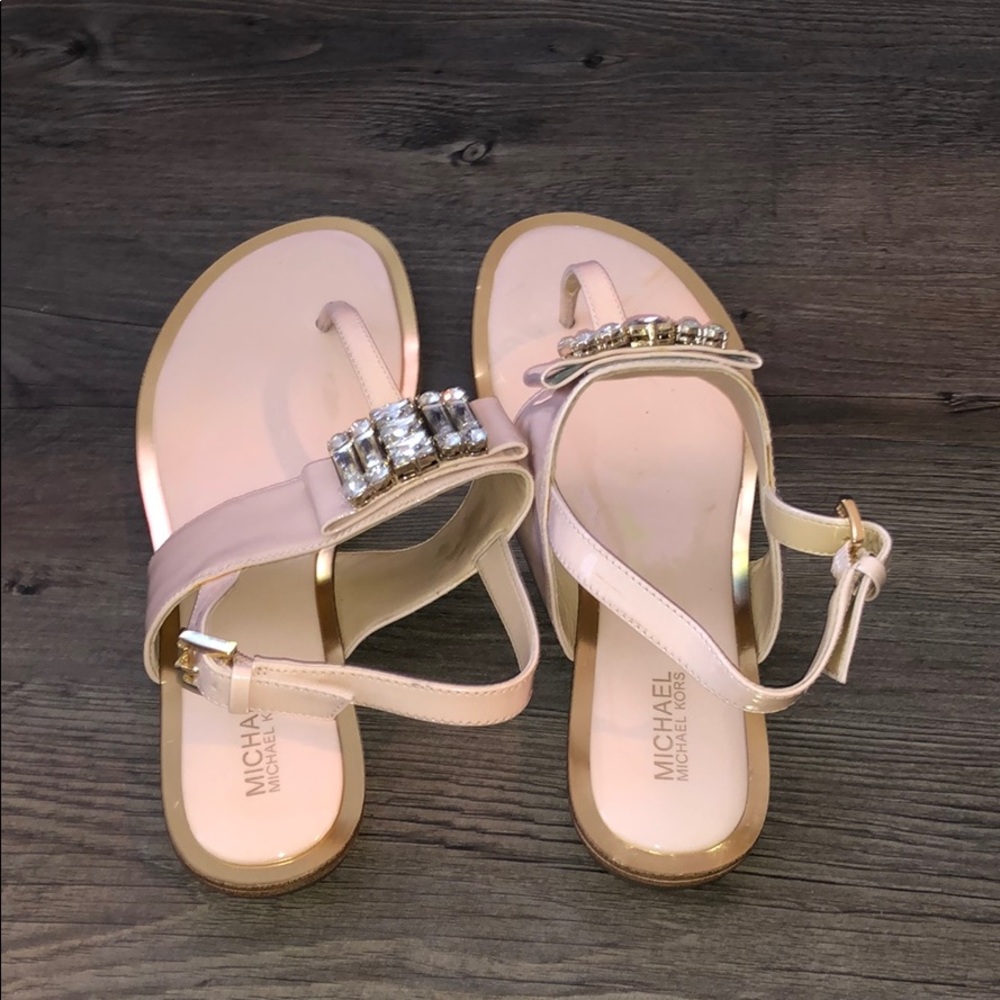 Beige Michael Kors sandals